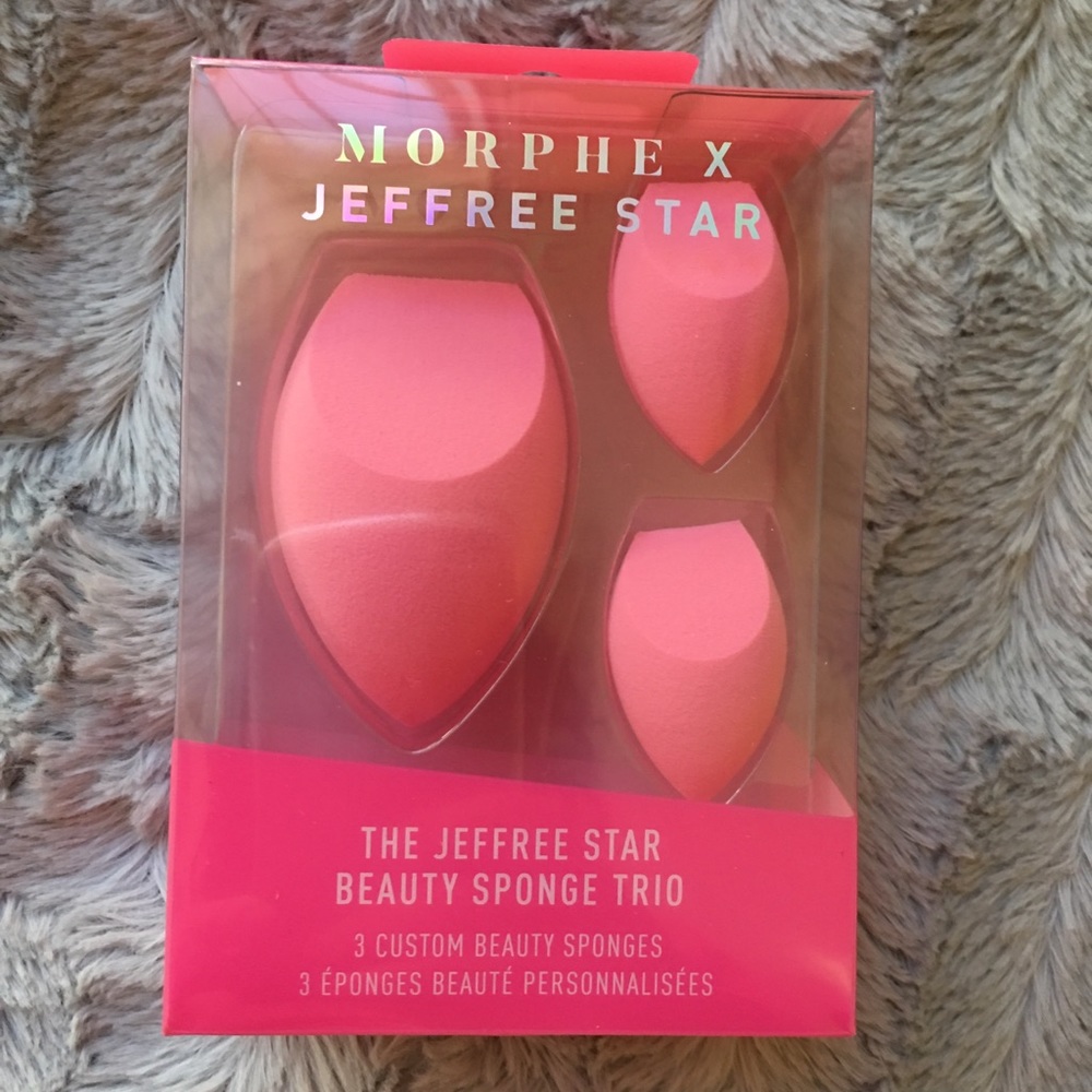 Morphe X Jeffree Star ⭐️ Brush Set & Sponge Trio - Picture 5 of 6